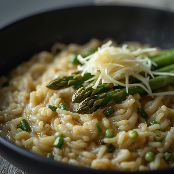 Asparagus Risotto - Italian Main Course
