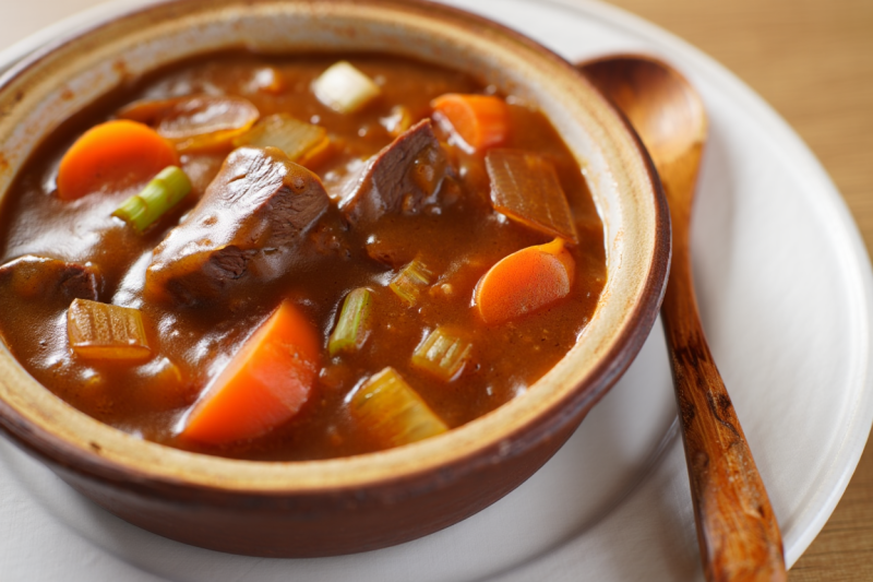 Beef and Vegetable Casserole - British Main Course