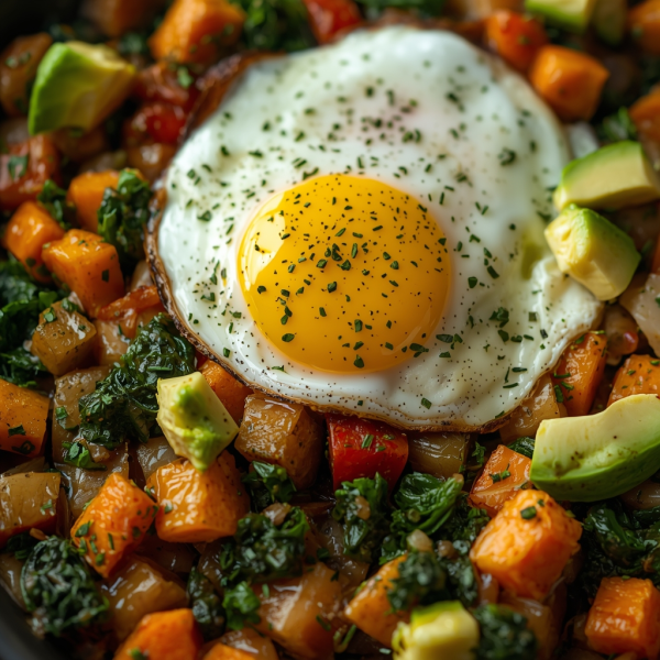 Butternut Squash Breakfast Hash - American Breakfast