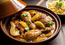 Chicken Tagine with Orange and Fennel