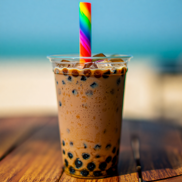 Classic Bubble Milk Tea - Taiwanese beverage