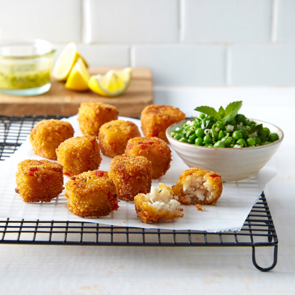 Crab and Paprika Croquettes - British Main Course