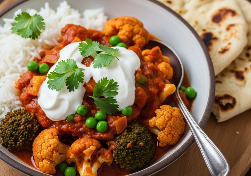 Easy Vegetable Curry - Indian Main Course