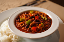 Easy Vegetarian Chilli - Mexican Main Course