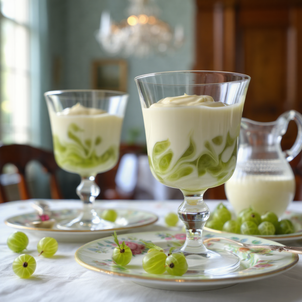 Gooseberry Fool - English Dessert