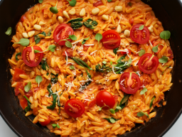 One-Pot Tomato Orzo