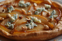 Pear and Roquefort Tarte Tatin