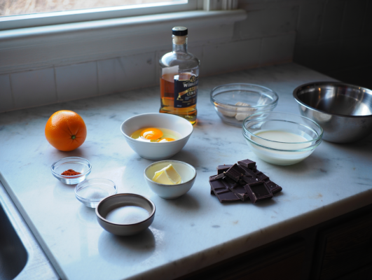 Ingredients for Perfect Chocolate Mousse