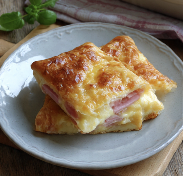 Quick Puff Pastry Snack - French Main Dish