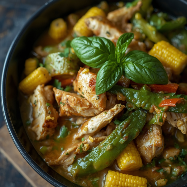 Thai Green Chicken Curry - Thai Main Course