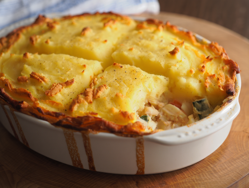 Three Fish Pie - British Main course