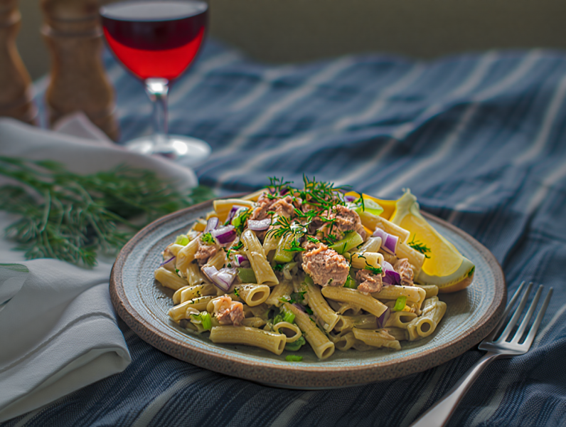 Tuna Pasta Salad - American Main Course
