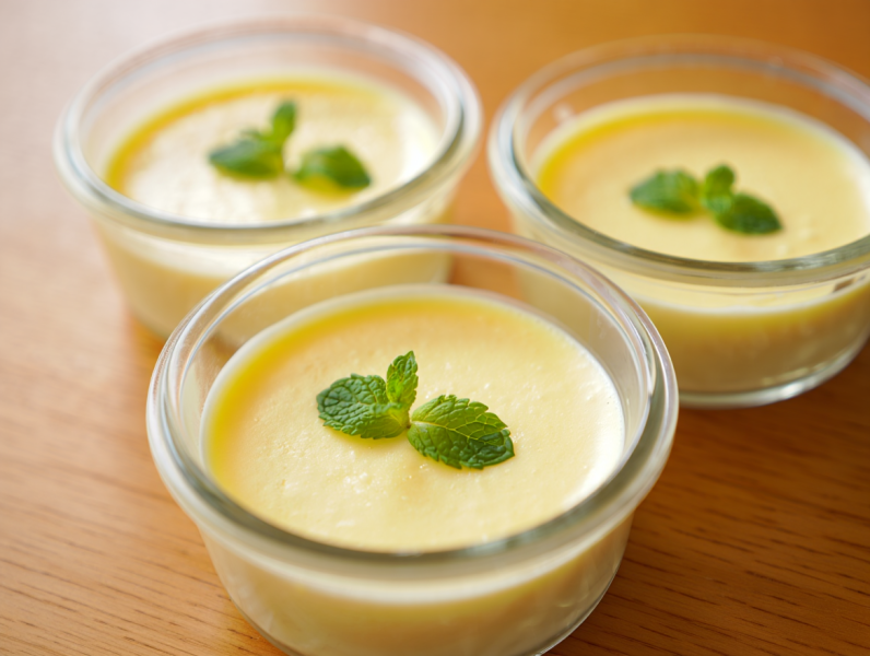 Vanilla Pudding - Italian Dessert
