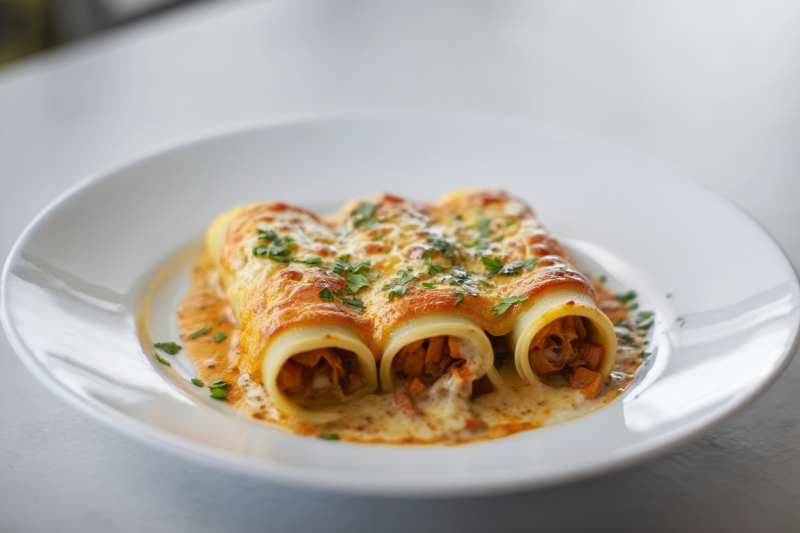 Vegan Festive Cannelloni - Italian Main Course