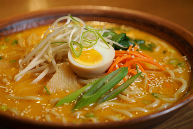 Vegetarian Ramen - Japanese Soup